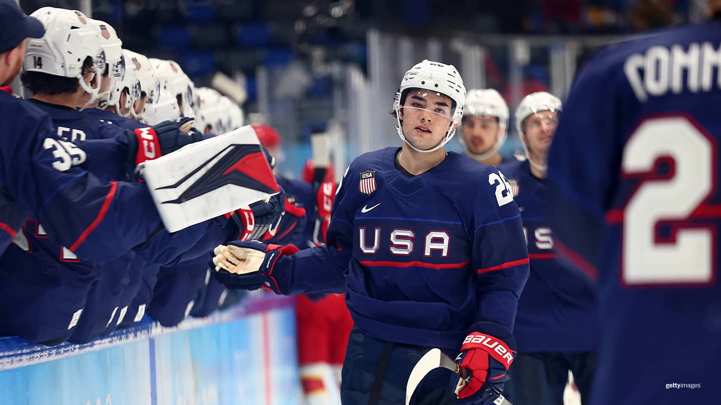 Team usa sales hockey hat